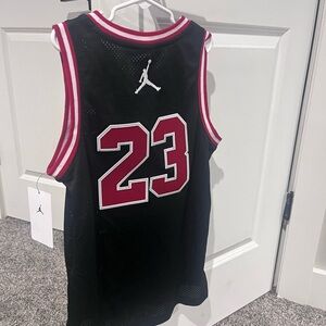 Youth Boys Small Michael Jordan Chicago Bulls Jersey black red